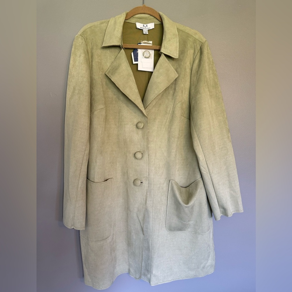 Women’s sage green jacket